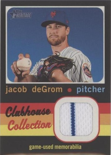 2020 Topps Heritage High Number - Jacob deGrom #CCR-JD