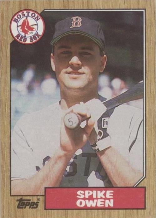 1987 Topps - Spike Owen #591
