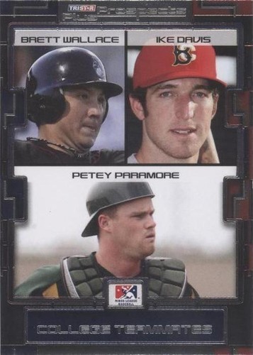 2008 TRISTAR Prospects Plus - Brett Wallace Ike Davis Petey Paramore #124