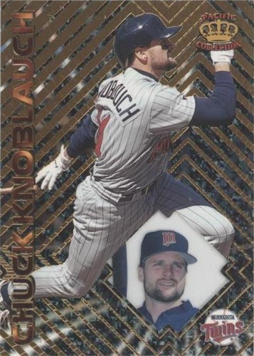 1997 Pacific Crown Collection Prism - Chuck Knoblauch #46