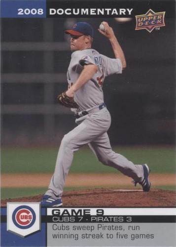 2008 Upper Deck Documentary - Kerry Wood #59