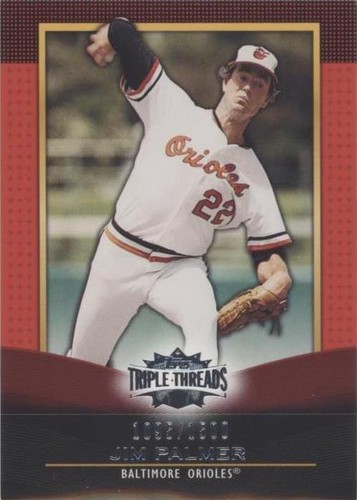 2011 Topps Triple Threads - Jim Palmer #48