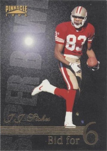 1996 Pinnacle J.J. Stokes #191