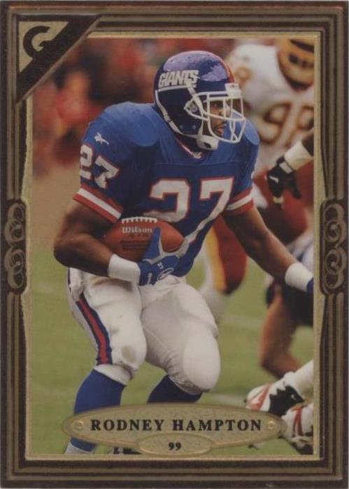 1997 Topps Gallery Rodney Hampton #99