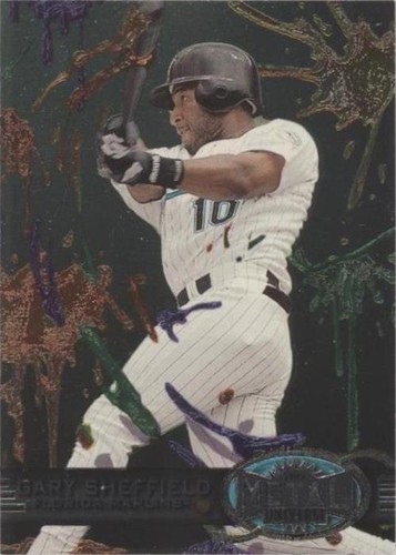1997 Skybox Metal Universe - Gary Sheffield #179