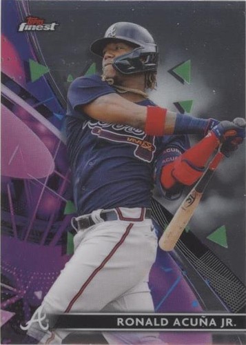 2021 Topps Finest - Ronald Acuña Jr. #62