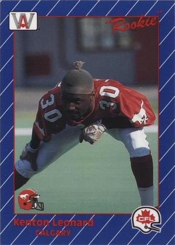 1991 All World CFL Kenton Leonard #28
