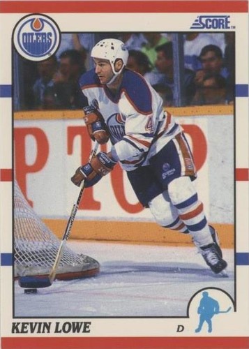 1990-91 Score 100 Hottest Players and Rising Stars - Kevin Lowe #75