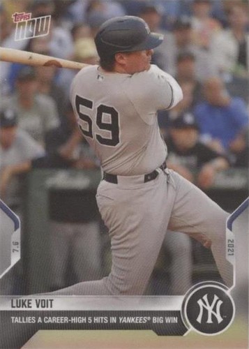 2021 Topps Now - Luke Voit #469