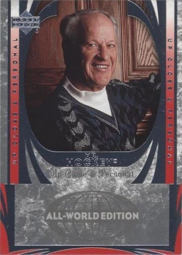 2004-05 Upper Deck All-World Edition - Gordie Howe #92
