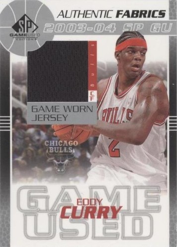2003-04 SP Game Used - Eddy Curry #EC-J
