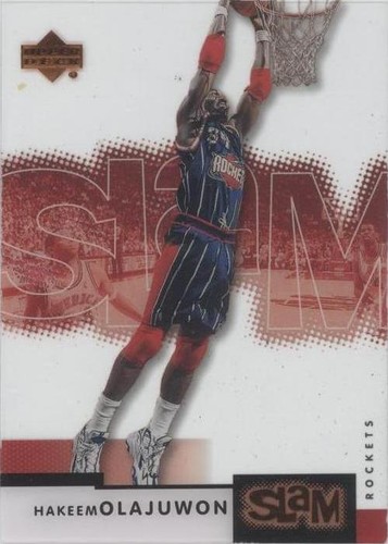 2000-01 Upper Deck Slam - Hakeem Olajuwon #21