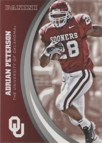 Adrian Peterson フィギュア 28番 OKLAHOMA SOONERS ADRIAN PETERSON #28 NCAA FOOTBALL SERIES 3