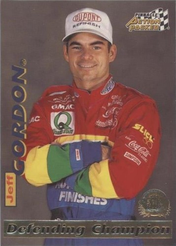1996 Pinnacle Action Packed - Jeff Gordon #2