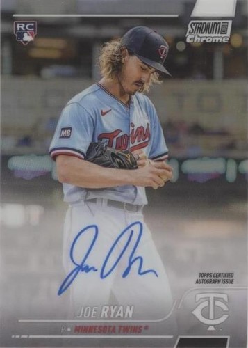 2022 Topps Stadium Club Chrome - Joe Ryan #SCCBA-JR