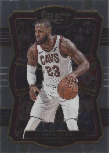 2017-18 Panini Select - LeBron James #122