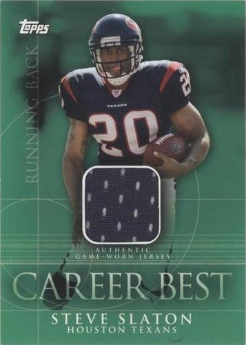 2009 Topps Steve Slaton #CBR-SS