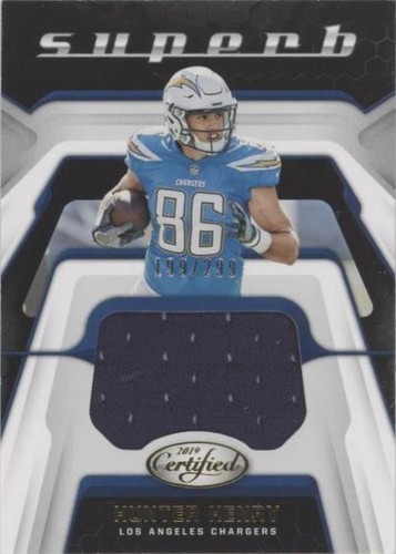 2019 Panini Certified Hunter Henry #SU-HH