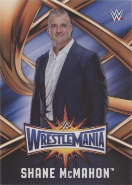 2017 Topps WWE Road to Wrestlemania - Shane McMahon #WMR-11
