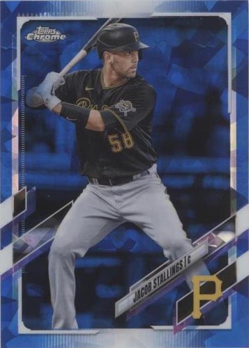 2021 Topps Chrome Sapphire Edition - Jacob Stallings #505