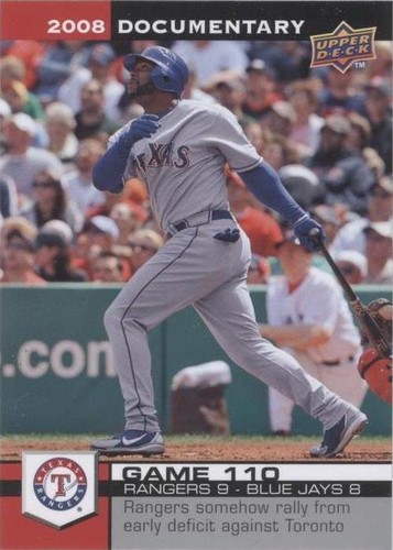 2008 Upper Deck Documentary - Milton Bradley #3352