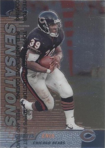 1999 Topps Finest Curtis Enis #139