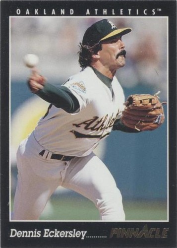 1993 Pinnacle - Dennis Eckersley #100