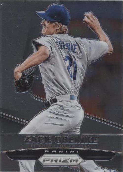 Panini Prizm 2015 - Zack Greinke #153