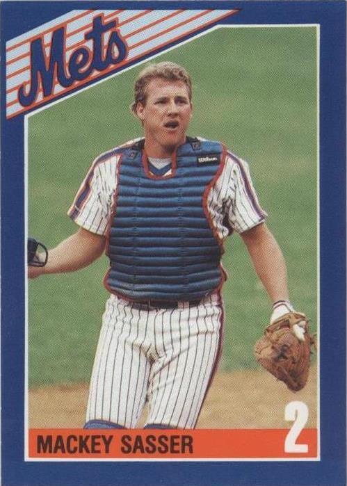 1990 Kahn's New York Mets - Mackey Sasser #2
