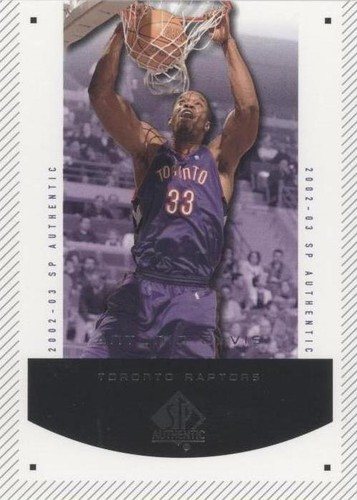 2002-03 SP Authentic - Antonio Davis #92