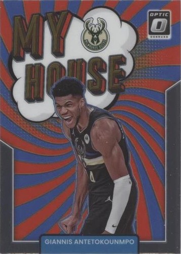 ヤニス アデトクンボ Panini Optic Purple 鑑定済 2021-22 Donruss Optic Giannis Antetokounmpo T-Minus 321