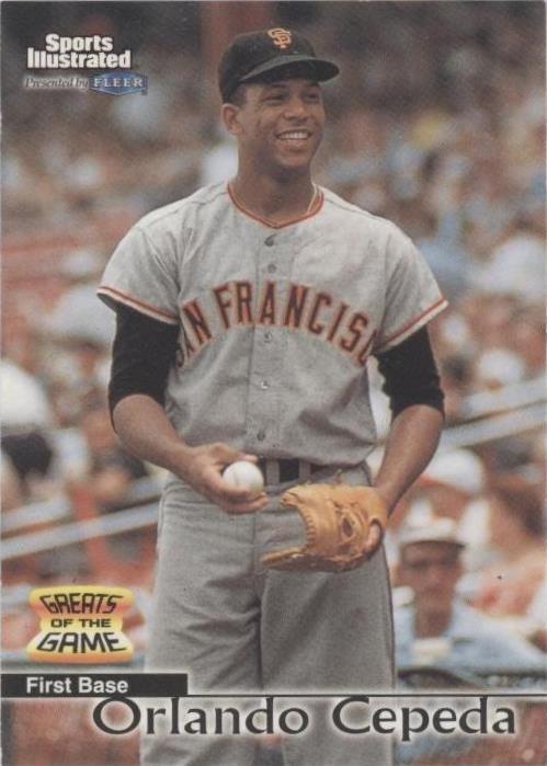 Fleer Sports Illustrated Greats of the Game 1999 - Orlando Cepeda #58