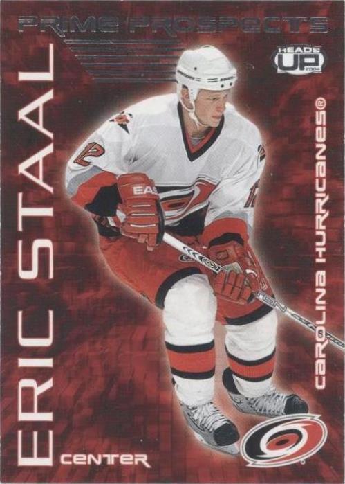 2003-04 Pacific Heads Up - Eric Staal #5