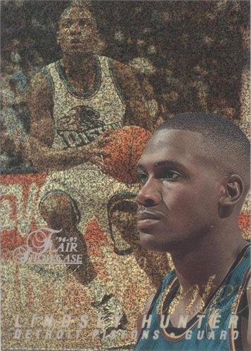 1996-97 Flair Showcase - Lindsey Hunter #85