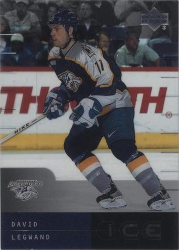 2000-01 Upper Deck Ice - David Legwand #23