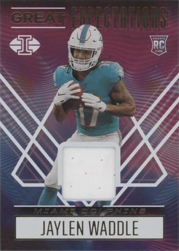 2021 Panini Illusions Jaylen Waddle #GE-JW