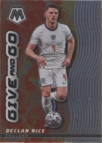2021-22 Panini Mosaic FIFA Road to World Cup Declan Rice #11
