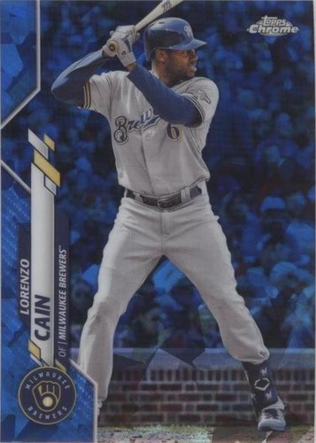 2020 Topps Chrome Sapphire Edition - Lorenzo Cain #471