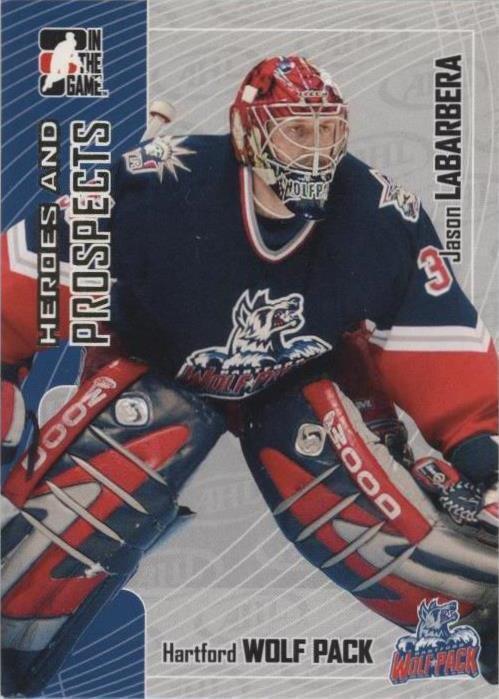 2005-06 In the Game Heroes and Prospects - Jason LaBarbera #56