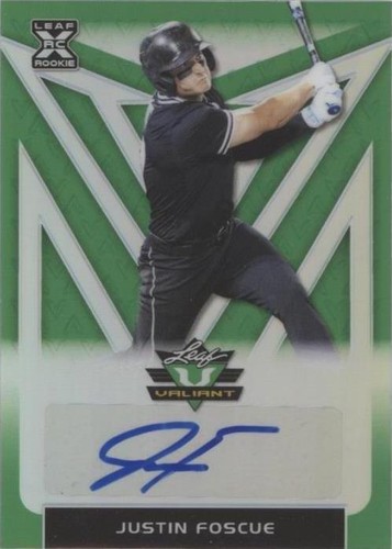 2020 Leaf Valiant - Justin Foscue #BA-JF1