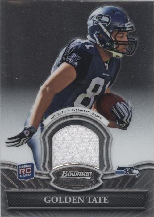 2010 Bowman Sterling Golden Tate #BSR-GT