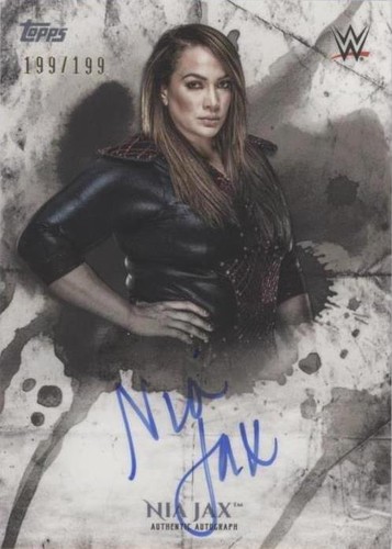 2018 Topps WWE Undisputed - Nia Jax #UA-NJ