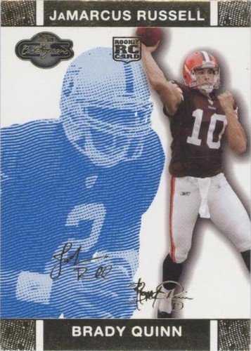 2007 Topps Co-Signers Brady Quinn JaMarcus Russell #55