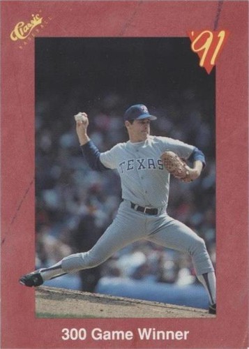 1991 Classic Update Red Travel Edition - Nolan Ryan #T80