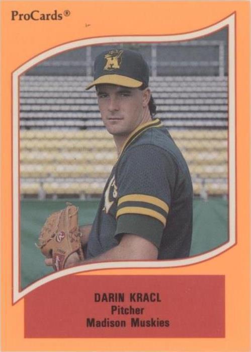 1990 ProCards A & AA Minor League Stars - Darin Kracl #114