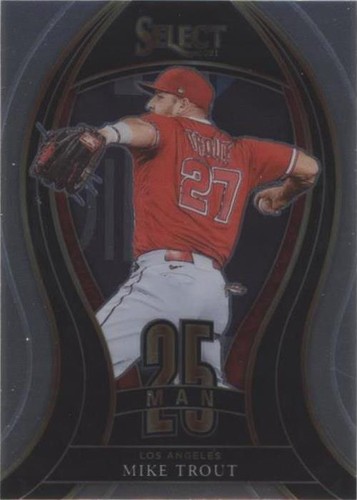 2021 Panini Select - Mike Trout #25M-7