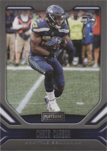 2019 Panini Playbook Chris Carson #86