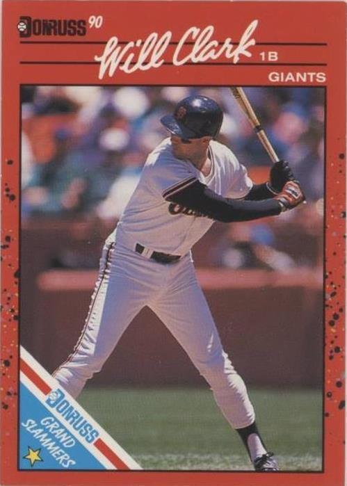 Donruss - Will Clark #6 1990