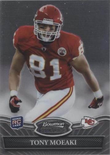 2010 Bowman Sterling Tony Moeaki #27