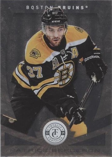 2013-14 Totally Certified - Patrice Bergeron #43